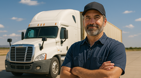 Denver truckload freight solutions with box trucks, flatbeds, semis, and power-only options